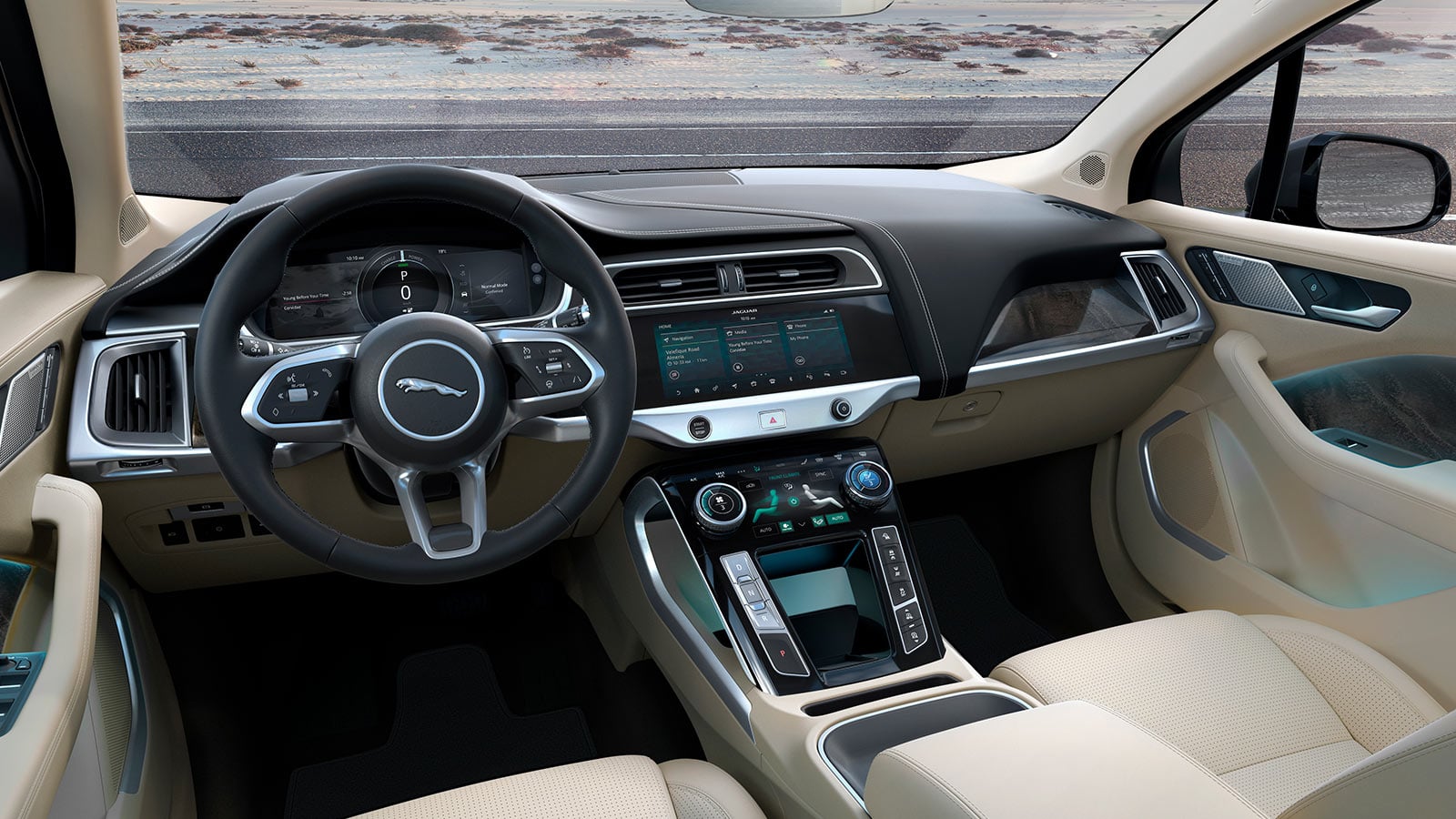 jaguar électrique intérieur