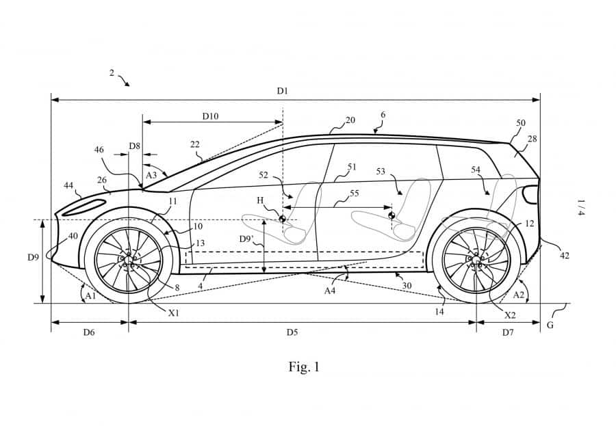 plan côté voiture électrique dyson